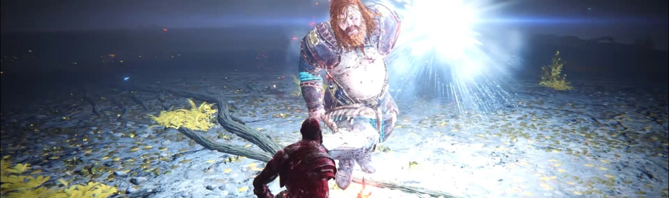 Kratos enfrenta Thor em novo mod para Elden Ring