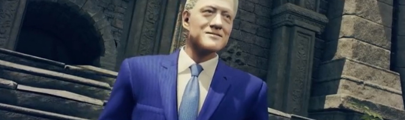 Bill Clinton se tornou um personagem jogável em Elden Ring