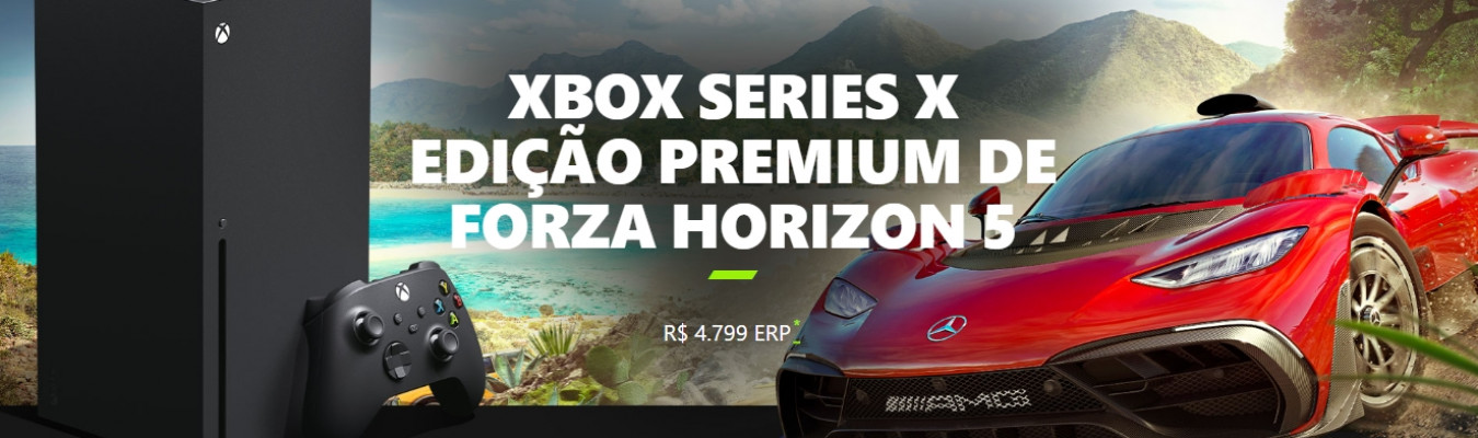 Microsoft anuncia bundle do Xbox Series X com Forza Horizon 5 Premium Edition