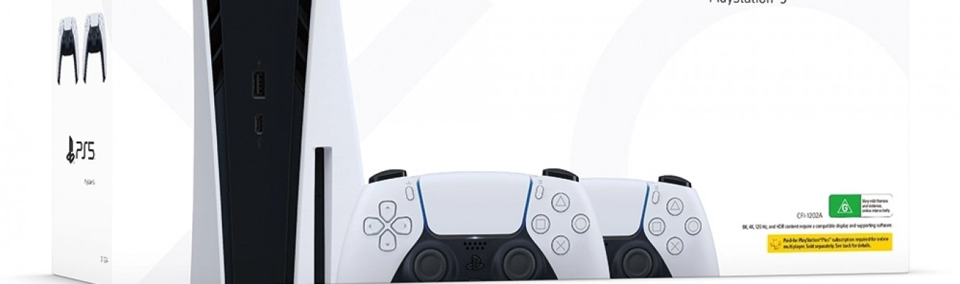 Novo bundle do PlayStation 5 será vendido com dois controles DualSense, diz site