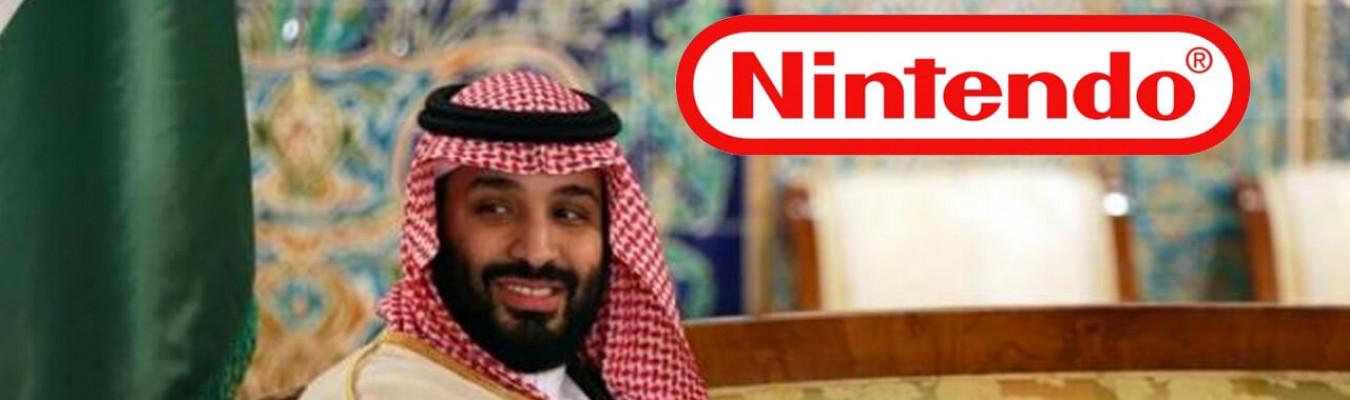 Arábia Saudita comprou mais ações e passa a ter 6% da Nintendo