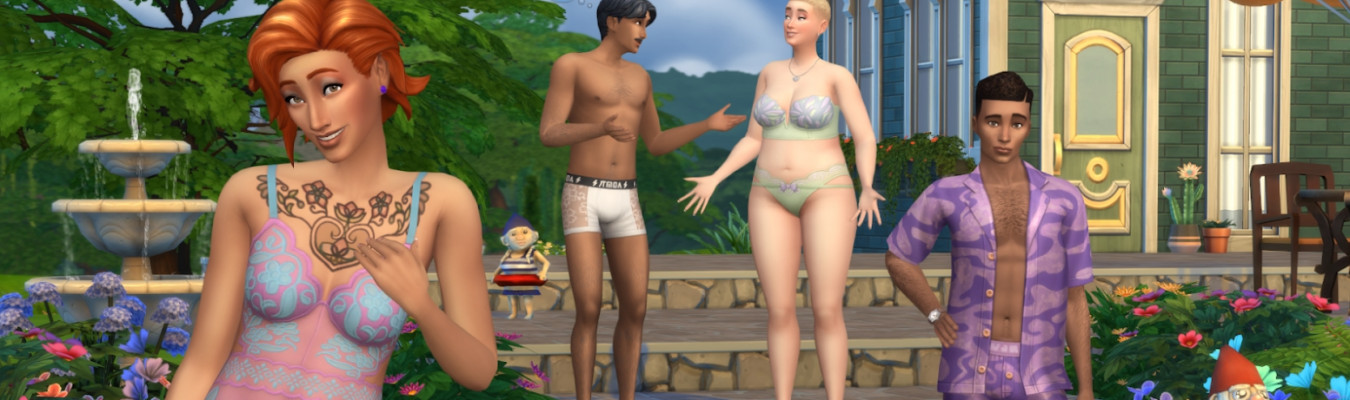 The Sims 4 revela Kit Moda Íntima e Kit Banho e Higiene