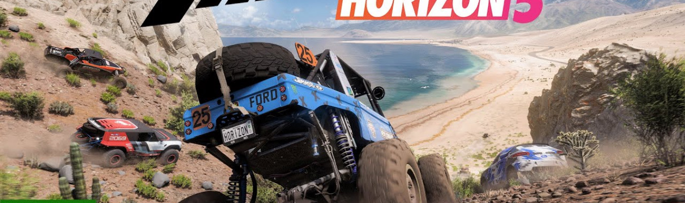 Forza Horizon 5 bateu o número de 28 milhões de jogadores