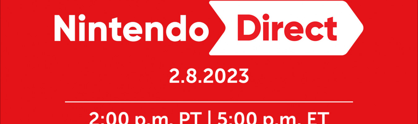 Nintendo Direct é anunciada para 8 de fevereiro de 2023