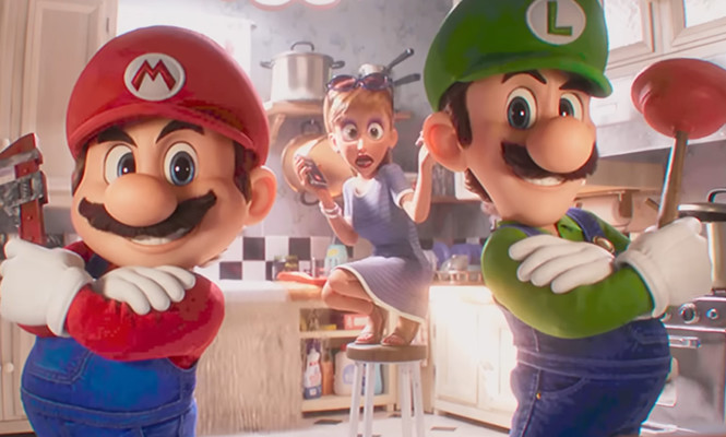 The Super Mario Bros Movie em COQUINHOS