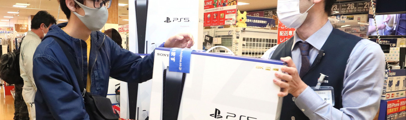 PlayStation 5 ultrapassa 3 milhões de unidades vendidas no Japão