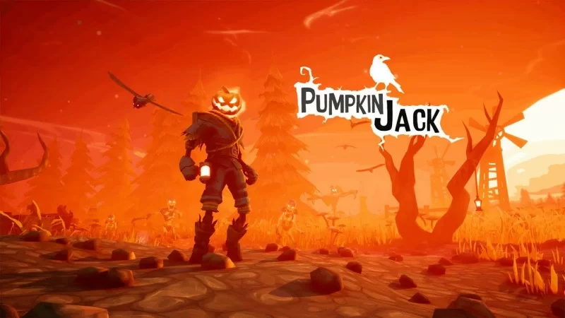 Pumpkin Jack - Salve o mundo do mal como um poderoso mago com cabeça de abóbora