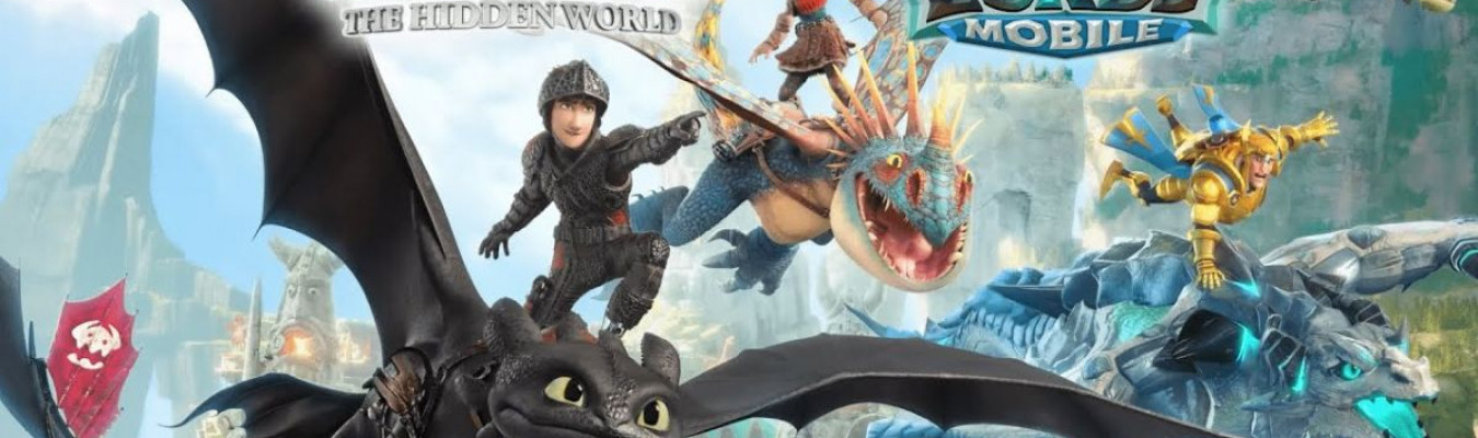 Lords Mobile dá as boas-vindas a Como Treinar o seu Dragão 3, da DreamWorks Animation