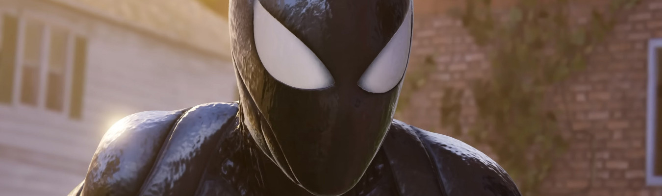 Ator de Peter Parker comenta sobre Spider-Man com traje do Venom em Marvels Spider-Man 2
