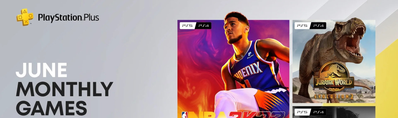Jogos Mensais PlayStation Plus para Junho: NBA 2K23, Jurassic World  Evolution 2 e Trek to Yomi – PlayStation.Blog BR