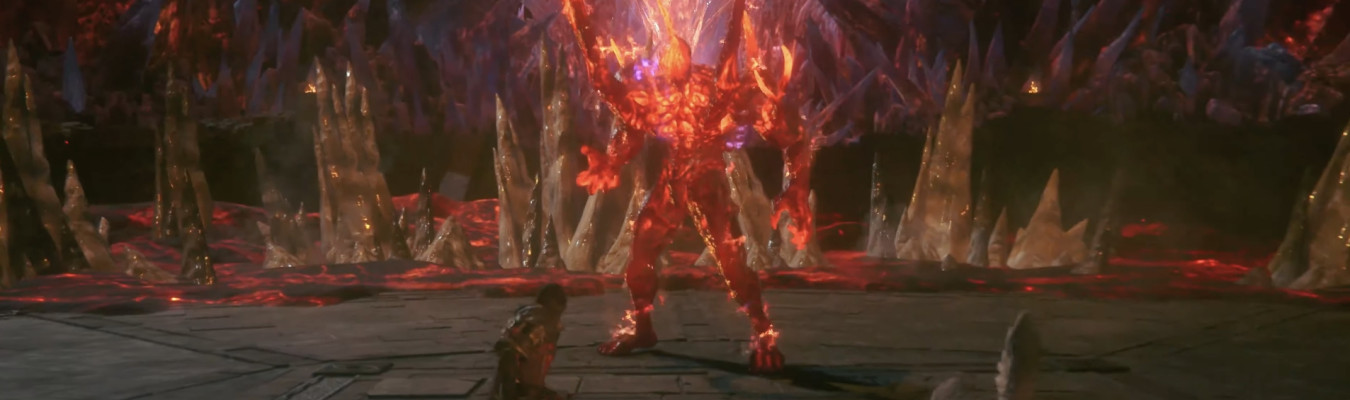 Novo vídeo de gameplay de Final Fantasy XVI apresenta batalha contra chefe