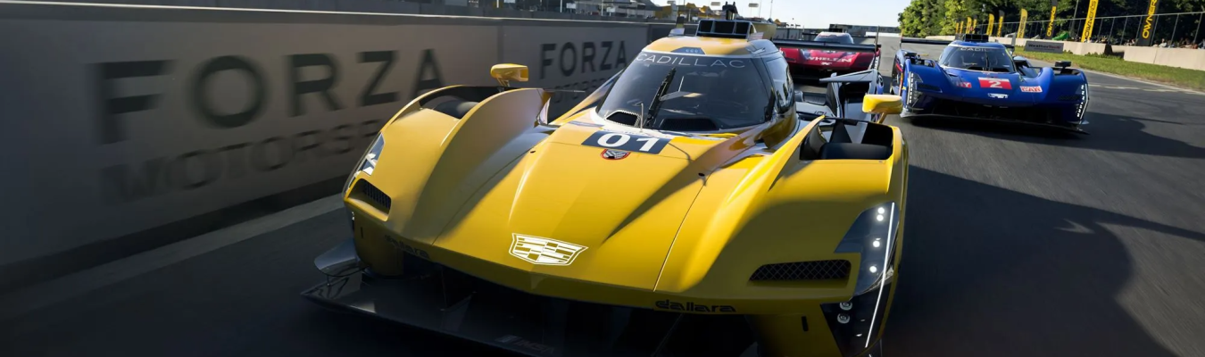 Forza Motorsport começa sua campanha promocional