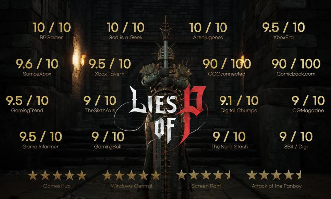 Lies of P ganha trailer destacando as notas que o jogo recebeu