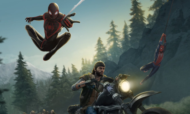 Estúdios da Sony celebram o lançamento de Marvels Spider-Man 2 com novas artes